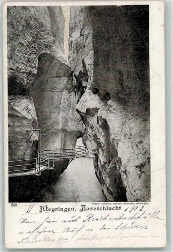 3860 Meiringen - Aareschlucht Felsengalerien