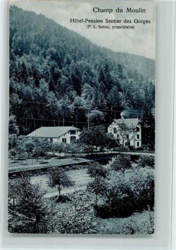 2149 Champ-du-Moulin - Hôtel-Pension Sentier des Gorges