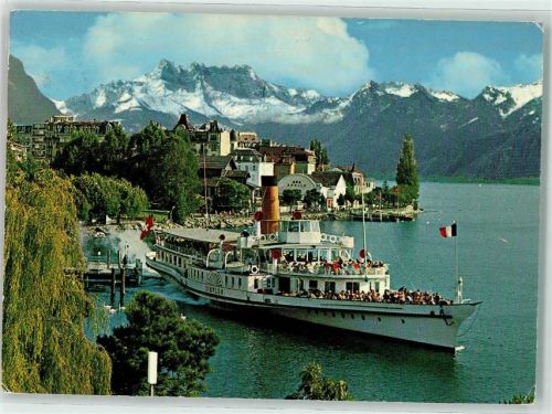 1820 Montreux - Personenschiff Simplon