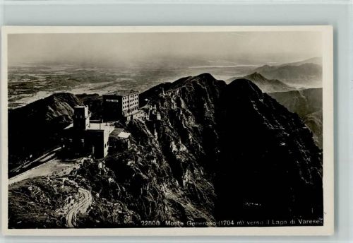 Monte Generoso - Monte Generoso mit verso il Lago di Varese