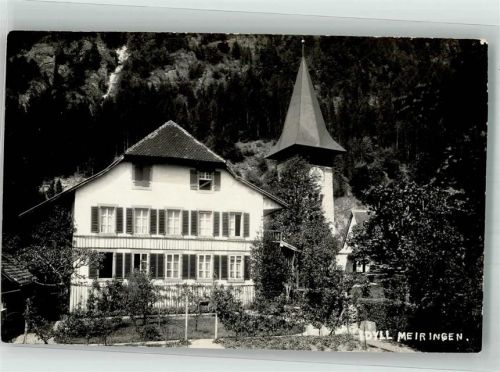 3860 Meiringen 1927 Foto AK
