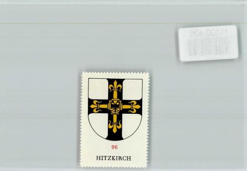 6285 Hitzkirch - Vignette Wappen Kaffee Hag ca 1920-1940