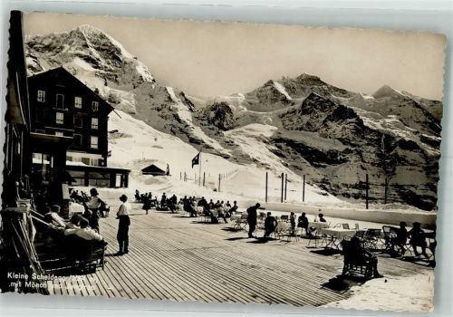 3823 Kleine Scheidegg Winter Hotel Mönch Jungfrau