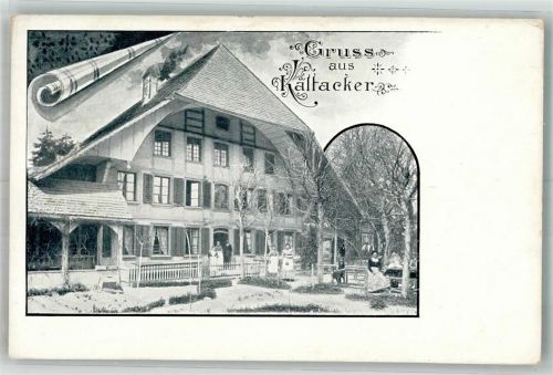 3413 Kaltacker Foto AK Tracht Gruß aus
