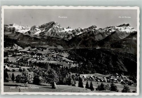 1884 Villars-sur-Ollon 1945 Foto AK Chesieres