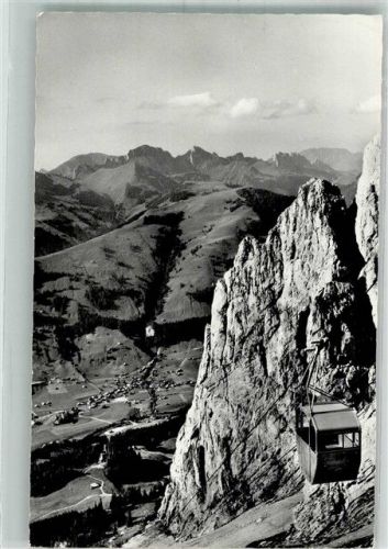 La Videmanette Foto AK Seilbahn Rougemont-Videmanette