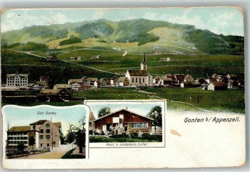 9108 Gonten Foto AK Feldpost Kommando II Komp.