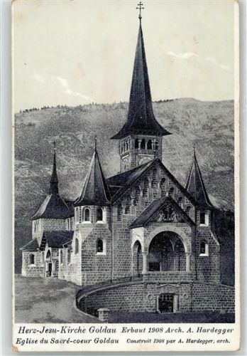 6410 Goldau 1916 - Herz Jesu Kirche