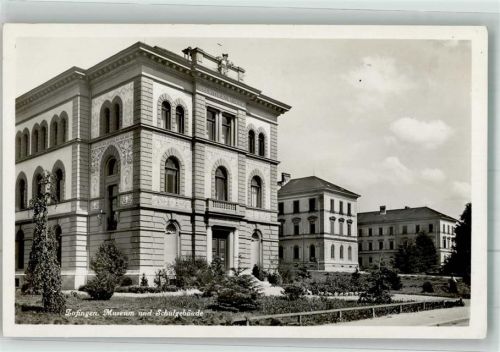 4800 Zofingen 1949 Foto AK Museum Schulgebäude