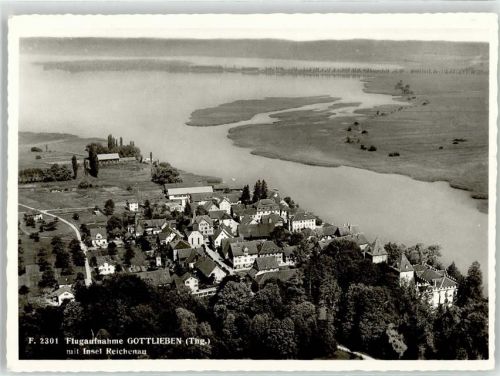8274 Gottlieben - Fliegeraufnahme Insel Reichenau