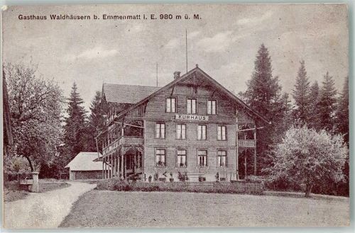 3543 Emmenmatt - Gasthaus Waldhäusern 980 m Kurhaus