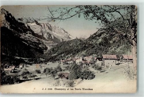 1874 Champéry - Dents Blanches