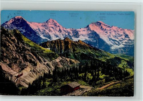 Schynige Platte - Eiger Mönch Jungfrau Jungfraujoch Schynige Platte-Bahn