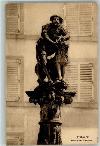 1700 Fribourg Freiburg 1909 - Fontaine Samson