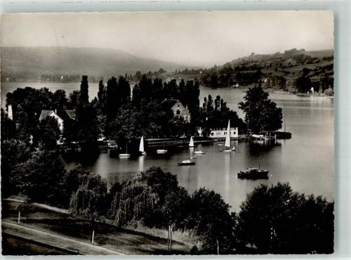 8266 Steckborn Foto AK Hotel Gasthaus Glarisegg