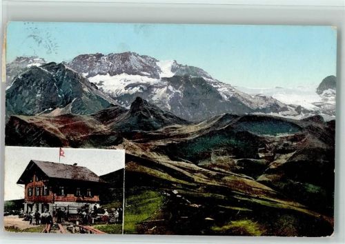 3715 Adelboden BE - Hotel Gasthaus Hahnenmoos Hüttenstempel