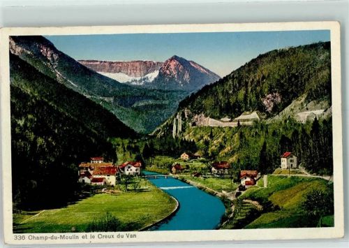 2149 Champ-du-Moulin 1929 - et le Creux du Van