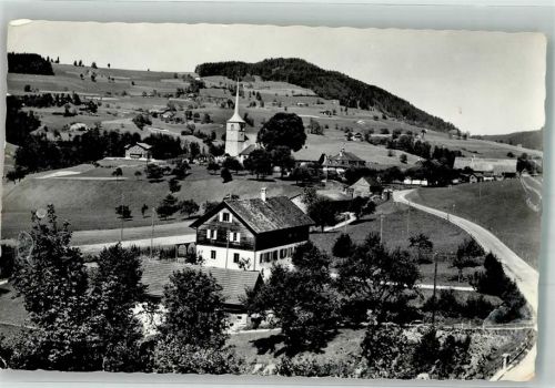 1634 La Roche FR 1960 Foto AK Kirche