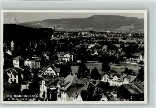 9240 Uzwil Foto AK Teilansicht, gute Erhaltung AK.