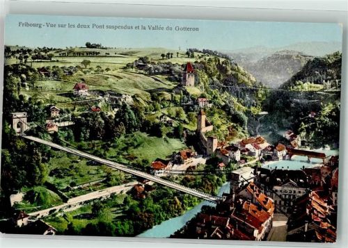 1700 Fribourg Freiburg - 2 Hängebrücken Gotterontal