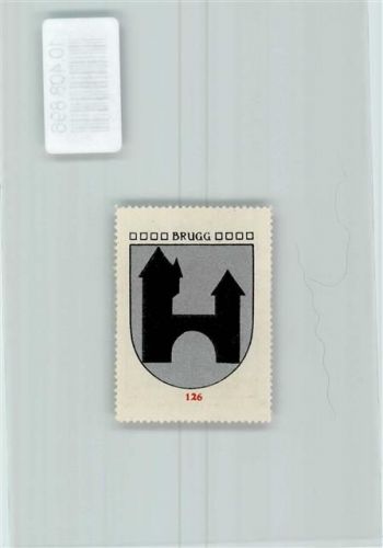 5200 Brugg AG - Vignette Wappen Kaffee Hag ca 1920-1940