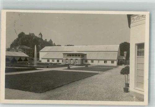 3400 Burgdorf Berthoud 1924 Sonderstempel Ausstellung für Gewerbe und Industrie