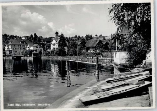 6405 Immensee - Hotel Rigi, Strandbad