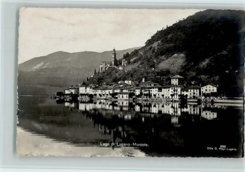 6922 Morcote 1923 - Lago di Lugano