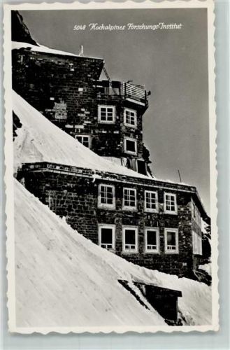 3801 Jungfraujoch - Hochalpines Forschungsinstitut