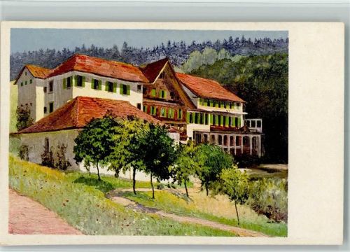 8488 Gyrenbad Künstlerkarte Turbental