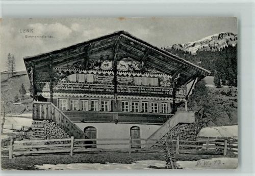3775 Lenk im Simmental 1912 - Simmenthalerhaus