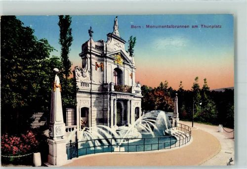 3000 Bern Berne - Wasserschloss Monumentalbrunnen Thunplatz