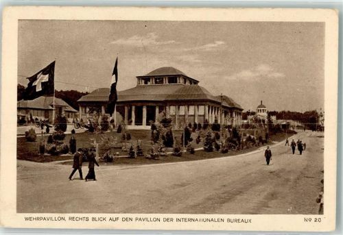 3000 Bern Berne - Landesausstellung 1914 Nr. 20 Wehrpavillon