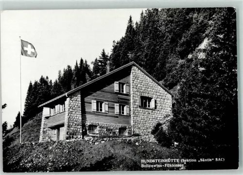 Hundsteinhütte - Sektion Säntis SAC Hüttenstempel
