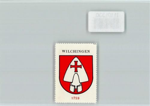8217 Wilchingen - Vignette Wappen Kaffee Hag ca 1920-1940 Wilchingen
