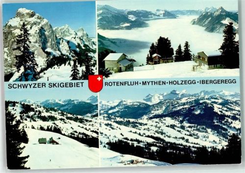 Rotenfluh - Mythen Holzegg Ibergeregg Winter