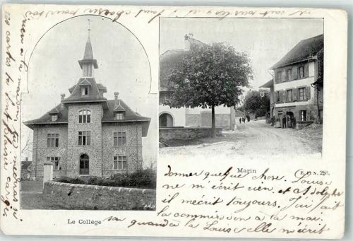 2074 Marin-Epagnier 1903 Gebrauchsspuren le College