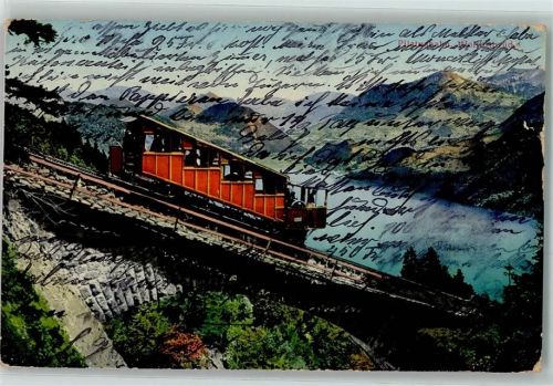 6010 Pilatus Kulm Gebrauchsspuren Zahnradbahn