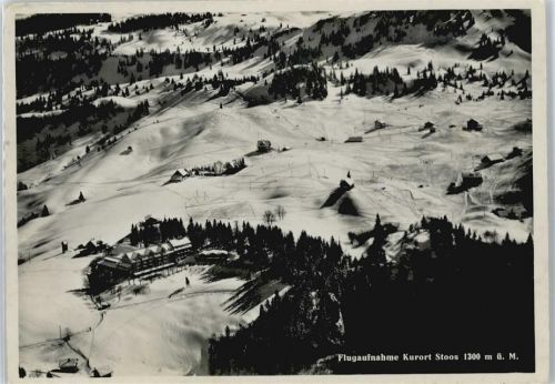 6433 Stoos SZ - Fliegeraufnahme