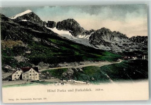 Rhonegletscher - Hotel Furka Furkablick