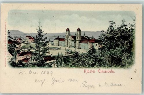 8840 Einsiedeln 1899 - Kloster