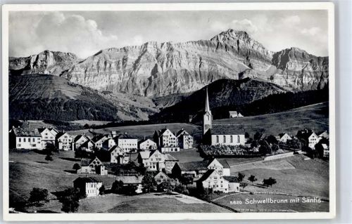 9103 Schwellbrunn - Kirche Säntis
