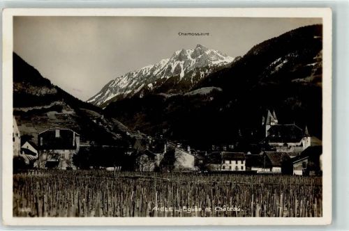 1860 Aigle - Schloss Kirche Feldpost Schw Mot Kan RS Bttr II