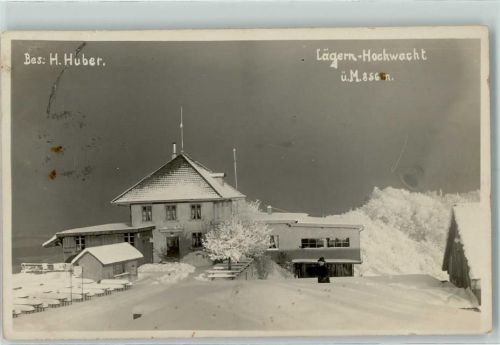 8113 Boppelsen Gebrauchsspuren Lägern Hochwacht Hüttenstempel Winter