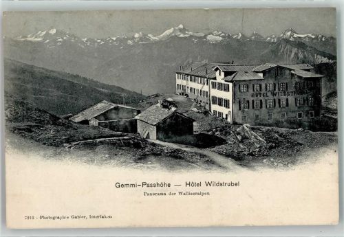 Gemmipass Wallis - Hotel Wildstrubel
