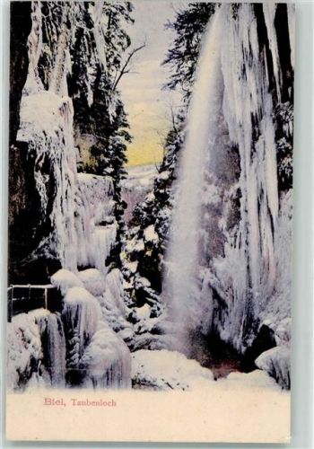 2500 Bözingen - Taubenlochfall vereist