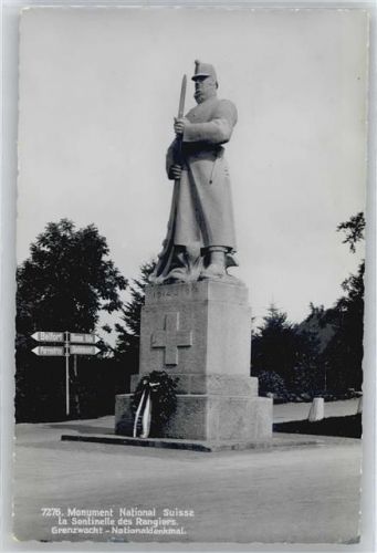 2954 Asuel - Monument National Suisse, Grenzwacht-Nationaldenkmal, La Sentinelle des Rangiers