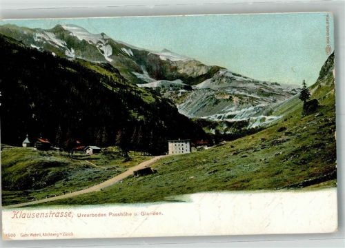 8751 Urnerboden 1911 Foto AK Klausenstrasse