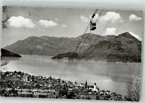 6375 Beckenried Foto AK Seilbahn Beckenried-Klewealp