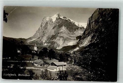 3818 Grindelwald Gebrauchsspuren Wetterhorn